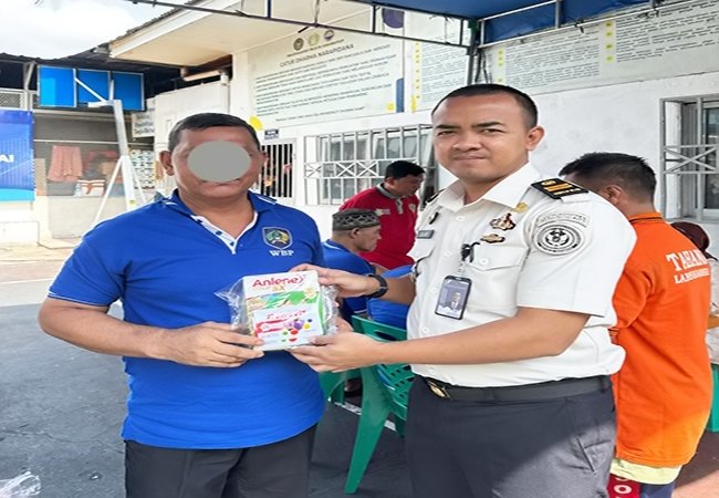 Peduli Kesehatan WBP Lansia, Lapas Bagansiapiapi Bagikan Paket Sehat dan Gelar Posyandu