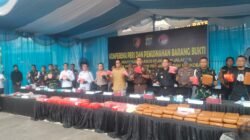 Polrestabes Medan Musnahkan 52 Kg Sabu dan 50 Kg Ganja, 3 Kurir Jaringan Internasional Ditangkap ‎
