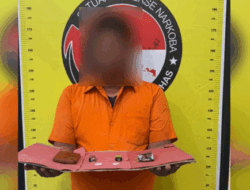 Niat Komsumsi Narkoba ” JR ” Diciduk Satresnarkoba Polres Humbahas