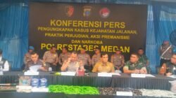Digempur Habis!!!.. 15 Sarang Narkoba Digerebek, Polrestabes Medan Amankan 148 Tersangka