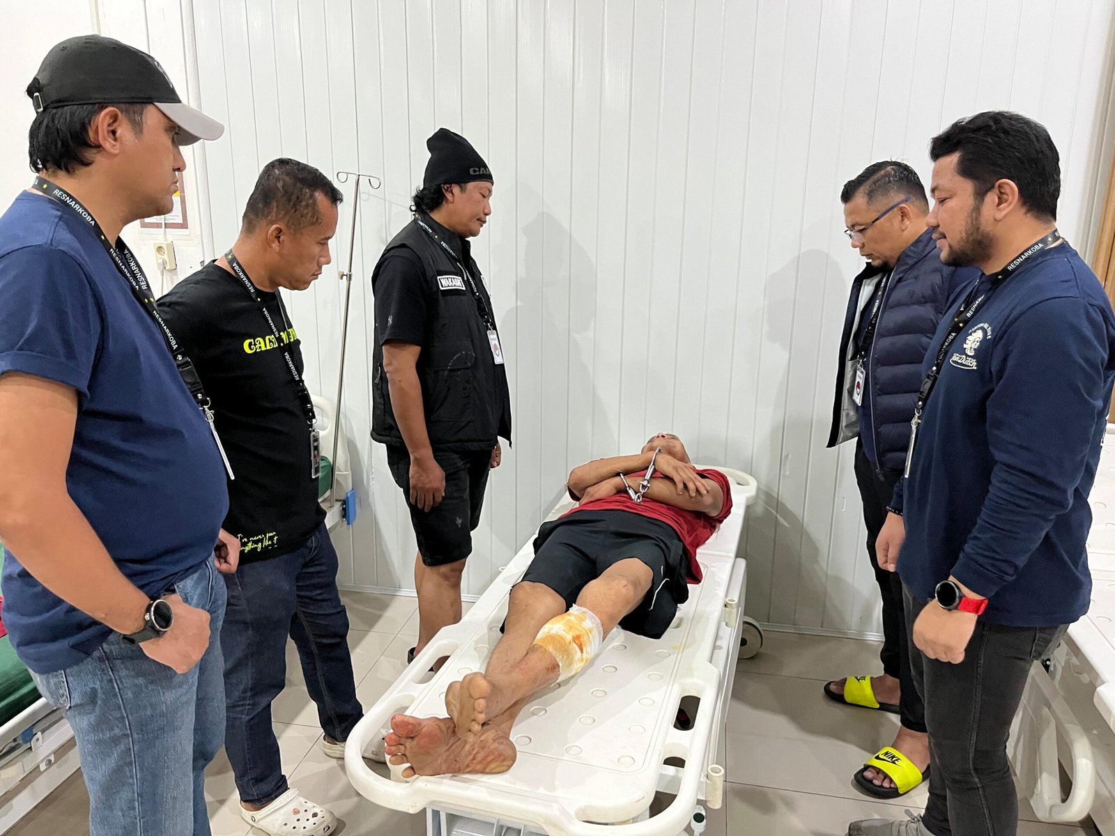Jual Sabu di Bantaran Rel, Residivis 8 Kali Dipenjara Dilumpuhkan Polisi