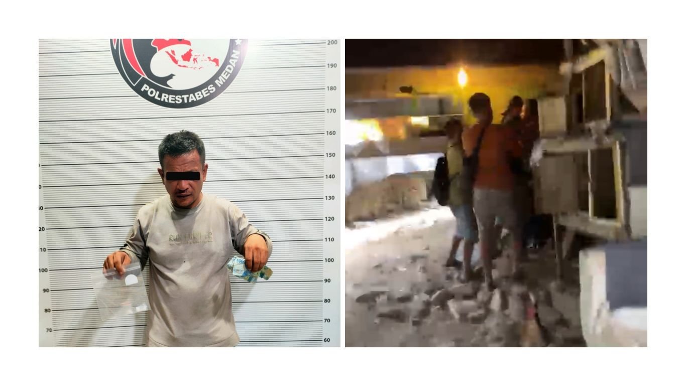 Digerebek Saat Transaksi, Bandar Sabu Bantaran Sungai Tumbang Dilumpuhkan Polisi