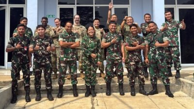 Pelatihan Bersama Antara Prajurit TNI AU Dengan Personel US Air Force