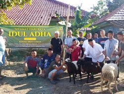Kodim 0603/Lebak Gelar Penyembelihan Hewan Kurban Idul Adha, Daging Dibagikan ke Warga Kurang Mampu