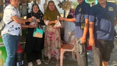 DPD GARNIZUN Kota Batam Salurkan Hewan Qurban dan 100 Bingkisan Daging kepada Pedagang UMKM