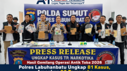 Gelar Operasi Antik Toba 2026 Polres Labuhan Batu Berhasil Ungkap 81 Kasus Dan Amankan 96 Tersangka