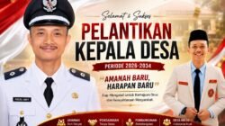 Resmi Dilantik, Faisal Amry Nahkodai Desa Suka Raya Periode 2026–2034