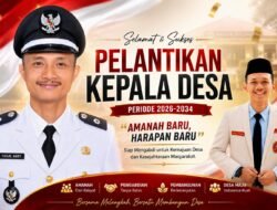 Resmi Dilantik, Faisal Amry Nahkodai Desa Suka Raya Periode 2026–2034
