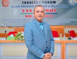 SAH!! Yan Patmos Plt Kepala Lapas Narkotika Langkat Raih Gelar Doktor Ilmu Hukum
