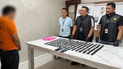 Terungkap! Jaringan Narkoba Berkedok Vape Dikendalikan dari Malaysia, Polisi Sita 128 Pod Getar