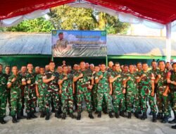 Danrem 064/Maulana Yusuf Kunjungi Koramil Malingping, Tegaskan Pentingnya Kedekatan Rakyat dan Disiplin Prajurit