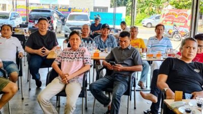 Syukuran Yaumul Milad M. Arif Tanjung, Sahabat Insan Pers & LSM Meriahkan Nobar Piala Dunia