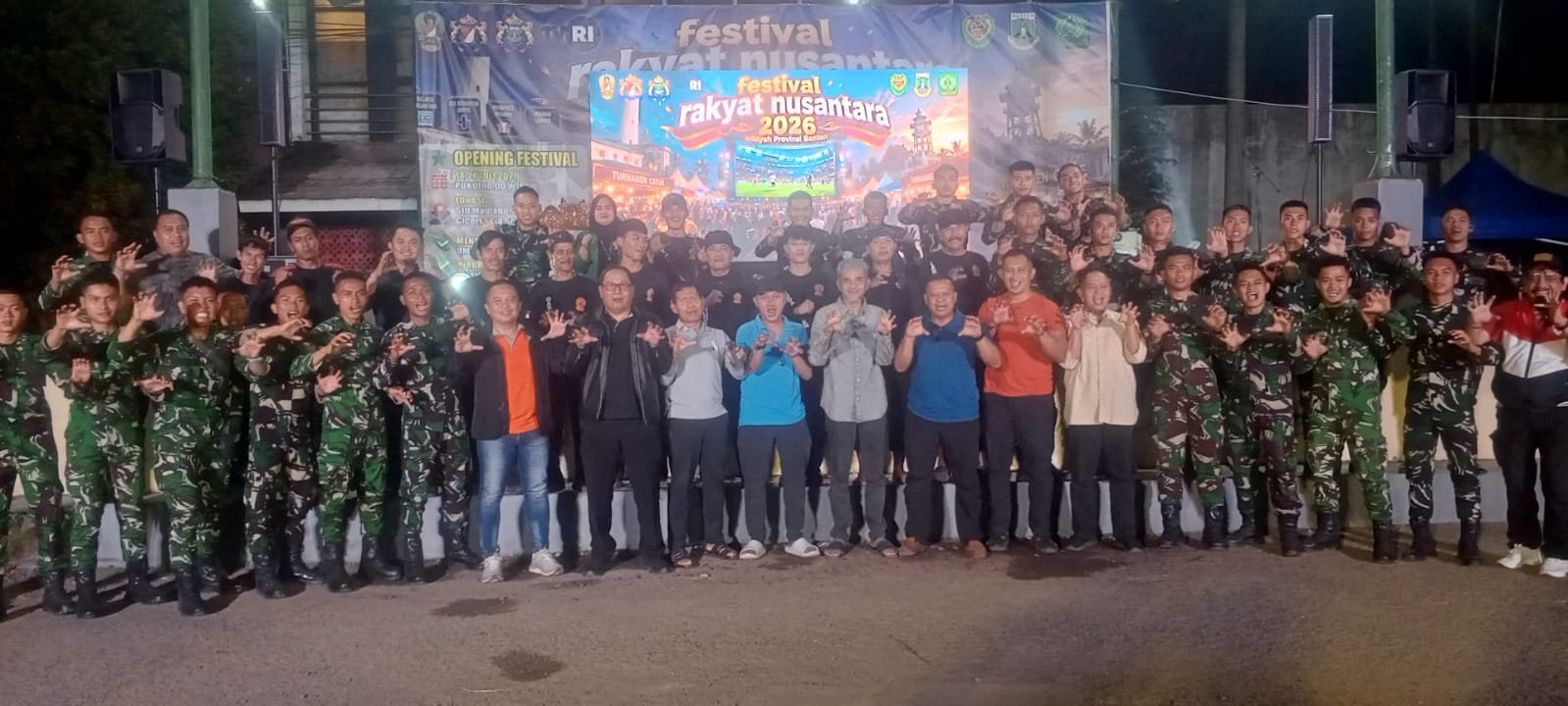 Lewat Debus, Kodim 0603/Lebak Jaga Warisan Budaya di Festival Rakyat Nusantara 2026