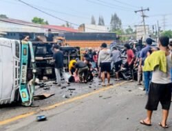 Identitas 4 Korban Tewas Kecelakaan Beruntun di Sibolangit Terungkap, Supir Truk Fuso Diperiksa