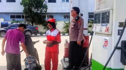 Polsek Sunggal Laksanakan Patroli dan Pengecekan SPBU, Pastikan Distribusi BBM Berjalan Aman dan Lancar
