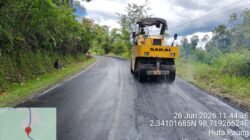 Proyek Jalinsum Humbahas Masih Berjalan, CV Fathara Jasa Teknik Janjikan Finishing Ulang