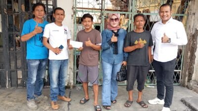 PSI Medan Tembung Salurkan Bantuan kepada Korban Kebakaran di Jalan Pertiwi