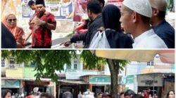 Road to Show Jumat Berkah, PAC Pemuda Pancasila Medan Johor Salurkan 1.000 Paket untuk Warga dan Pengguna Jalan