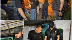 Dapat Perlawanan Warga, Satresnarkoba Polrestabes Medan Bumihanguskan Sarang Narkoba Klambir V
