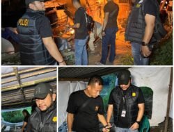 Dapat Perlawanan Warga, Satresnarkoba Polrestabes Medan Bumihanguskan Sarang Narkoba Klambir V