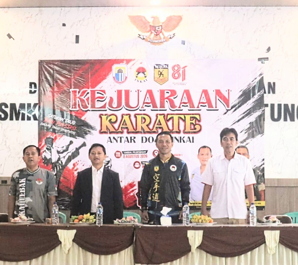 Dandim 0603/Lebak Resmi Buka Kejuaraan Karate Antar Dojo INKAI, Jaring Bibit Atlet Potensial Sambut HUT ke-81 RI