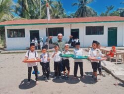 Semangat Merah Putih Membara, Santri MDTA Al Washliyah Teluk Pulai Luar Meriahkan HUT RI ke-81