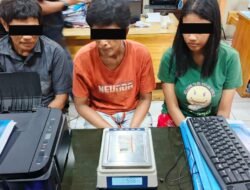 Dikendalikan 3 Wanita, Sebuah Rumah Penjual Sabu Digerebek Polisi di Jalan Perintis, Kecamatan Percut Sei Tuan
