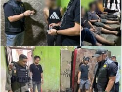 Dua Sarang Narkoba di Jalan Mangkubumi Medani Digerebek Polisi, 2 Pengedar dan 7 Pemakai Ditangkap