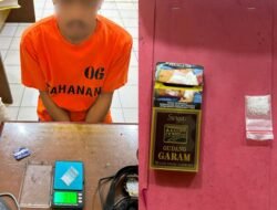 Gerak Cepat undercover buy Satnarkoba Polres Humbahas Ringkus ALB Diduga Pengedar Sabu