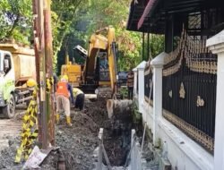 Dinas SDAMBMK Percepat Pemasangan U-Ditch di Medan Selayang dan Medan Baru