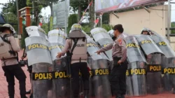 Latihan Dalmas ; Satuan Samapta Polres Humbang Hasundutan Siap Membentuk Bersonel Yang tangguh Dan Profesional