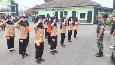 Rangkul Dunia Pendidikan, Kodim 0603/Lebak Buka Akses Lapangan bagi Pelajar Rangkasbitung