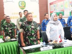 Jelang TMMD ke-130, Kodim 0603/Lebak Matangkan Persiapan Bersama Staf Teritorial TNI AD