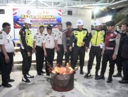 Perkuat Keamanan, Lapas Sibolga Gandeng APH Laksanakan Razia Gabungan Kamar Hunian