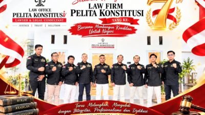 Milad ke-7 Pelita Konstitusi Luncurkan Pilarsatuaarah.com dan Buku Hukum Pidana Anak
