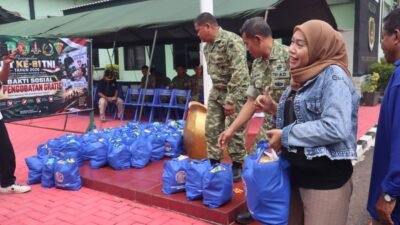 HUT ke-81 TNI, Kodim 0603/Lebak Gelar Bakti Sosial Donor Darah, Pengobatan, Khitanan Massal hingga Sembako