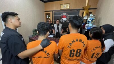295 POD Getar Asal Malaysia Disita Sepasang Kekasih Diamankan 