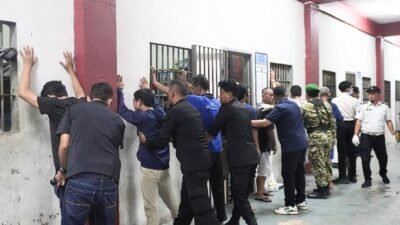 Lapas Sibolga Gelar Razia Gabungan Bersama APH, 31 Kamar Hunian Diperiksa