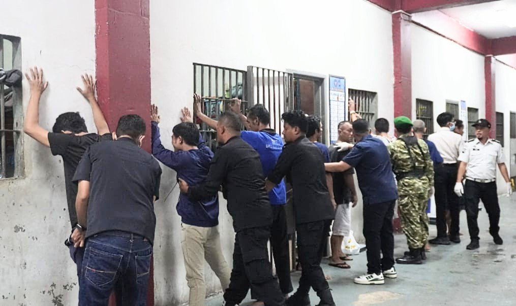 Lapas Sibolga Gelar Razia Gabungan Bersama APH, 31 Kamar Hunian Diperiksa