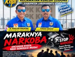 Marak Pencurian dan Narkoba, KNPI Kualuh Leidong Minta Polisi Tindak Tegas Bandar Sabu