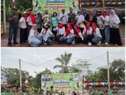 Penry Patartua Nababan, SH., MH., Resmikan Pembukaan Turnamen Voli Semi Open Putra Jilid 3 di Lapangan Voli Cinta Makmur, Kecamatan Panai Hulu, Kabupaten Labuhanbatu,