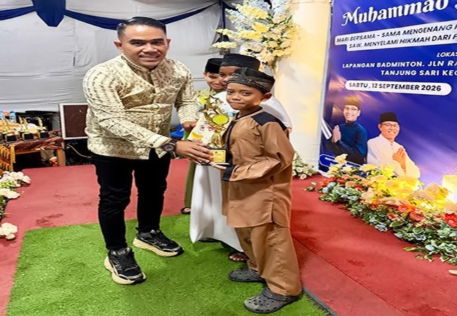 Bukan Sekadar Seremonial, Pemko Medan Dorong Remaja Masjid Al Ikhlas Perbanyak Program Positif