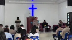 Memperkuat kualitas mental dan spiritual Personil : Polres Humbang Hasundutan Melaksanakan Kegiatan Pembinaan Rohani dan Mental
