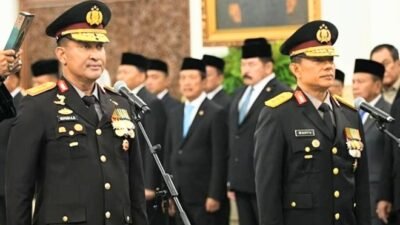 ‎Prabowo Lantik Suyudi Ario Seto Jadi Kapolri, Resmi Sandang Pangkat Jenderal Bintang Empat ‎