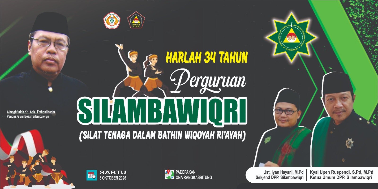 Harlah ke-34 Silambawiqri Digelar 3 Oktober, Tampilkan Seni Budaya dan Nilai Luhur Banten