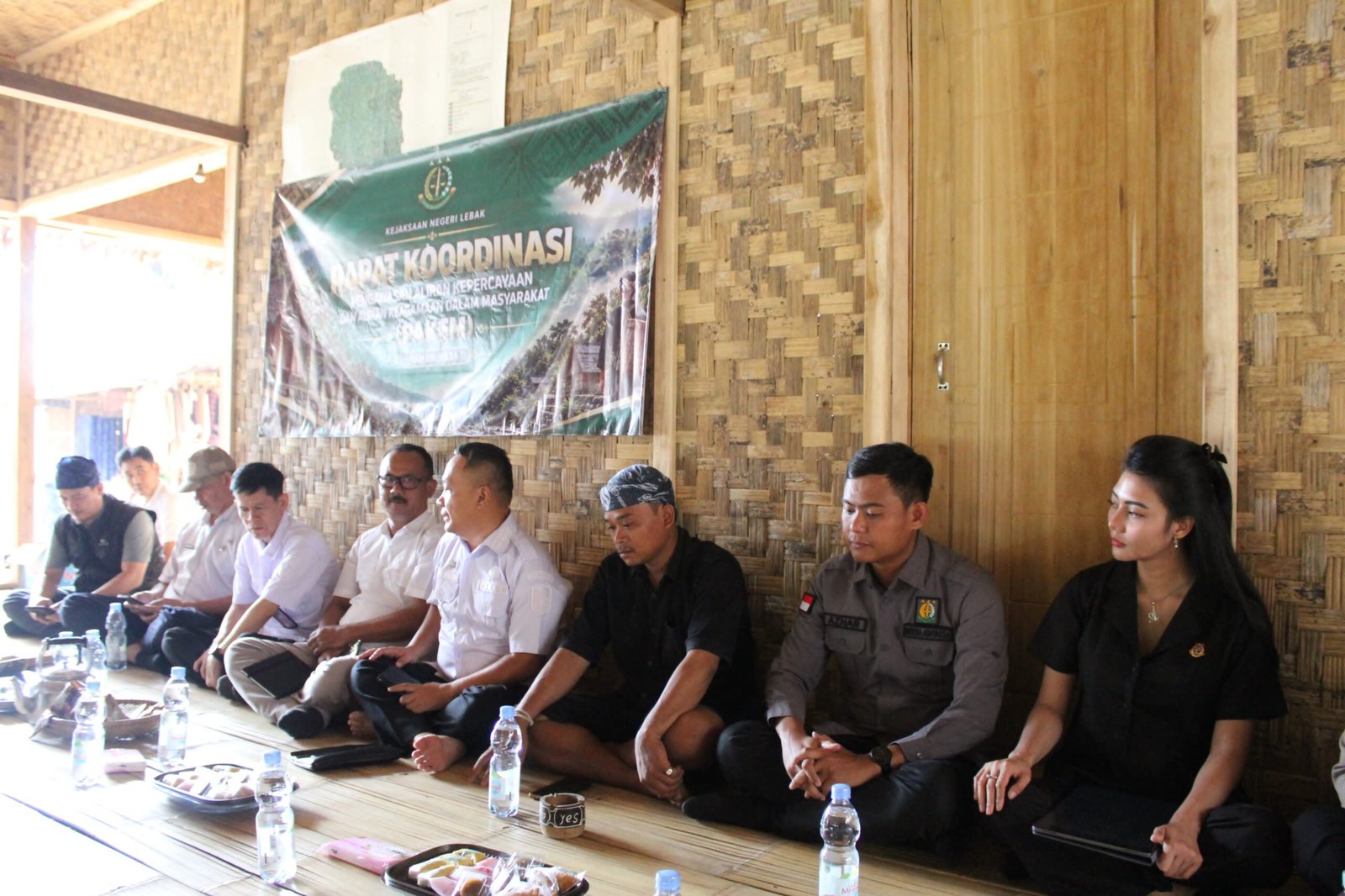 Kejari Lebak Gelar Rakor PAKEM di Kanekes, Jamin Perlindungan Adat dan Kearifan Lokal Baduy