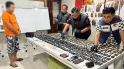 Kejar-kejaran 5 Km Berakhir di Jalan Setia Budi, Kurir 450 Pod Getar Ditangkap