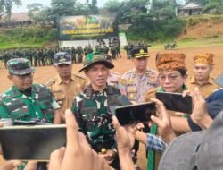 TMMD ke-130 Kodim 0603/Lebak Resmi Dimulai: Bangun 1,4 Km Jalan, Sediakan Air Bersih, dan Tekan Angka Stunting