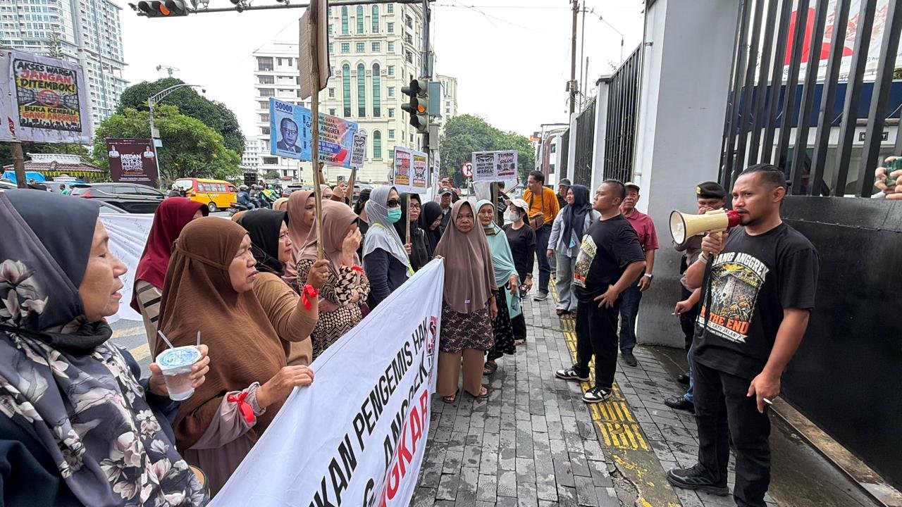 Melawan Keangkuhan Beton: Sengketa Ruang Hidup di Gang Anggrek Sunggal Dibawa Warga Ke Walikota Medan