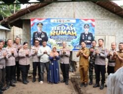 Wujud Nyata “Polisi Bersama Masyarakat”, Polres Sergai Lakukan Bedah Rumah Seorang Bilal Mayat di Perbaungan